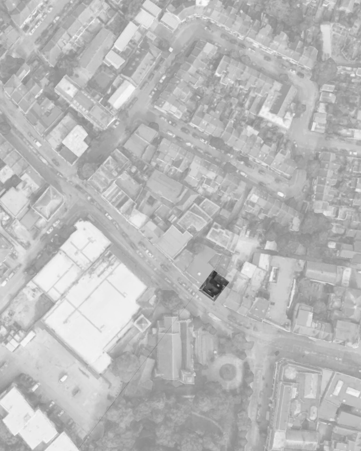 SITE HIGHLIGHT | Ariel view with marked location.